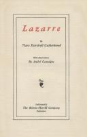 Ouvrages en langue étrangère Lazarre Mary Hartwell Catherwood