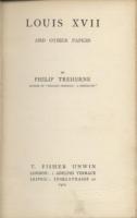 Ouvrages en langue étrangère Louis XVII and other papers Philip Treherne