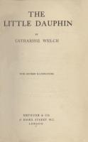 Ouvrages en langue étrangère The Little Dauphin Catharine Welch