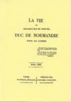 Naundorff La vie du vÃ©ritable fils de Louis XVI, duc de Normandie, Ã©crite par lui-mÃªme Charles-Guillaume Naundorff