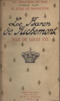 Richemont Le Baron de Richemont, fils de Louis XVI Jean de Bonnefon