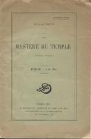 Autres Le mystÃ¨re du Temple : 1794-1795 Louis de Santi