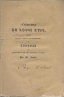 Naundorff L'Existence de Louis XVII, prouvée par les faits et les prophéties M. Fortin