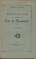 Naundorff Motifs de conviction sur l'existence du duc de Normandie par MM. Gruau et Laprade Modeste Gruau de La Barre & Xavier Laparde