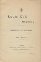 Naundorff Louis XVII reconnu, Documents authentiques Savilane
