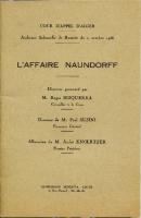 Naundorff L'Affaire Naundorff Cour d'Appel d'Alger