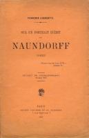 Naundorff Sur un portrait inÃ©dit de Naundorff FranÃ§ois Laurentie