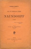 Naundorff Sur un portrait inédit de Naundorff François Laurentie