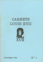 Journaux & revues Carnets Louis XVII 