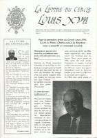 Journaux & revues La Lettre du Cercle Louis XVII 