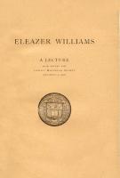 Ouvrages en langue étrangère Eleazer Williams, not the Dauphin of France William W. Wighy