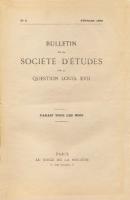 Journaux & revues Bulletin de la Société d'Études sur la Question Louis XVII 