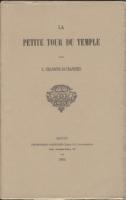 Autres La Petite Tour du Temple L. Chanoine-Davranches
