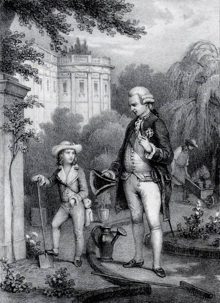 louis xvii jardinier