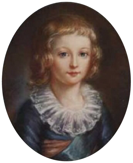 peinture de louis xvii